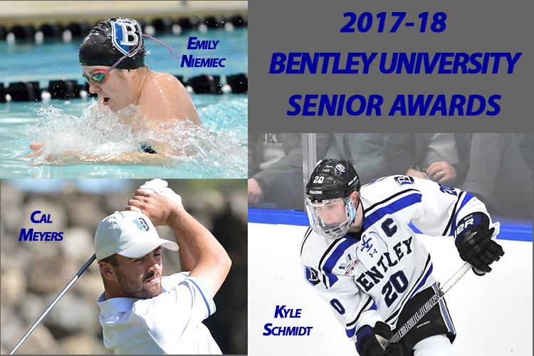 Meyers, Niemiec & Schmidt Honored as Bentley’s Top Senior Athletes