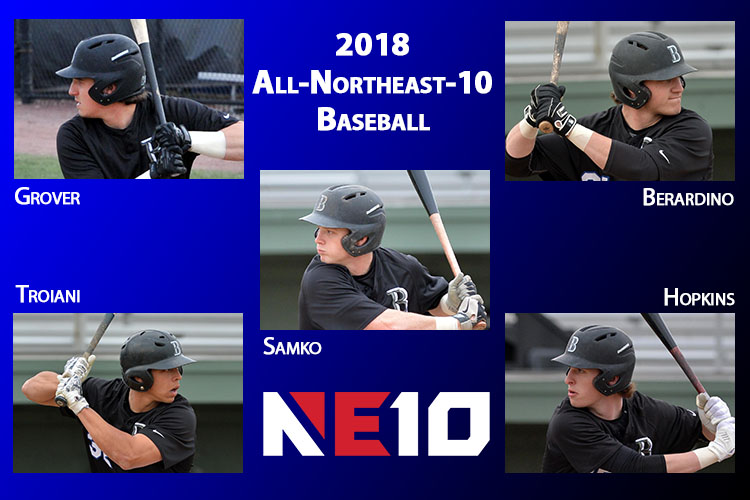Samko & Grover Head List of 5 Bentley Players Earning All-Northeast-10 Honors