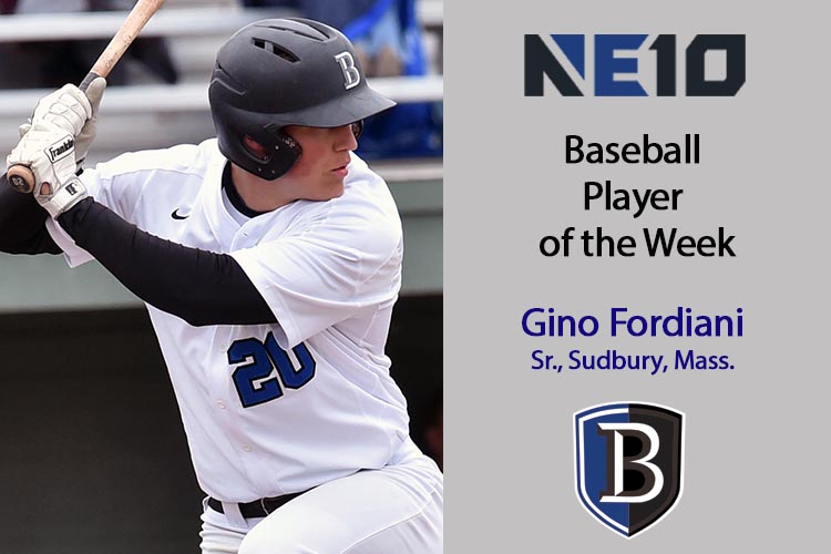 Fordiani Named Northeast-10 Player of the Week