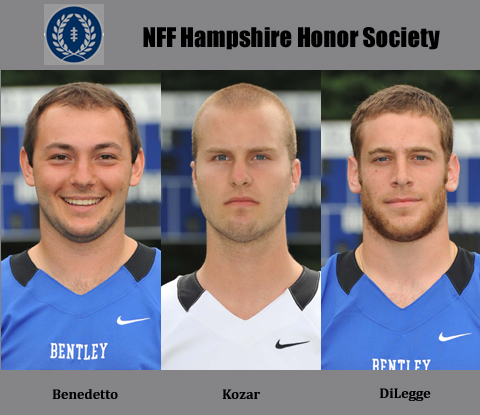 Bentley Trio Named to NFF Hampshire Honor Society