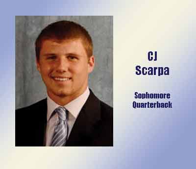 Andover Townsman: "After transfer, Andover legend Scarpa eager to play QB for Bentley University"
