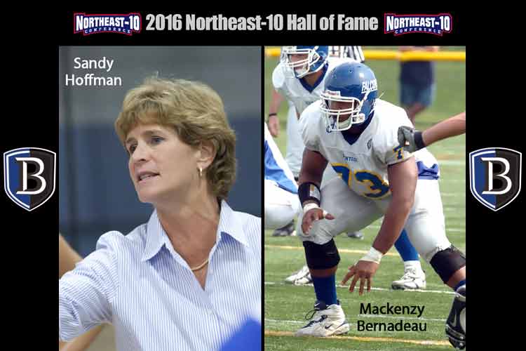 Hoffman & Bernadeau Tabbed for Northeast-10 Hall of Fame