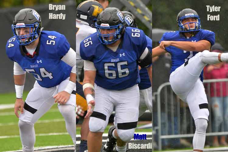 B. Hardy, Biscardi & Ford Named Bentley Captains for Week 8