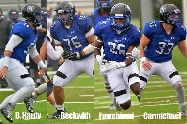 4 Named Bentley Football Captains for Friday Night’s Game