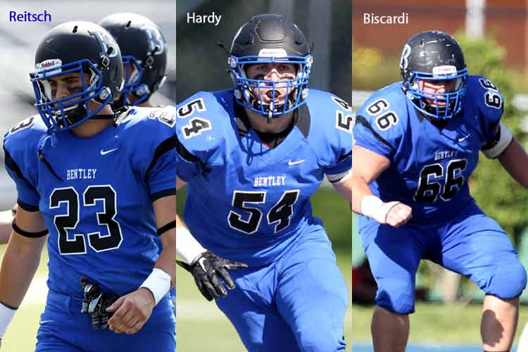 Hardy, Biscardi & Reitsch Named Bentley’s Captains for Game 1