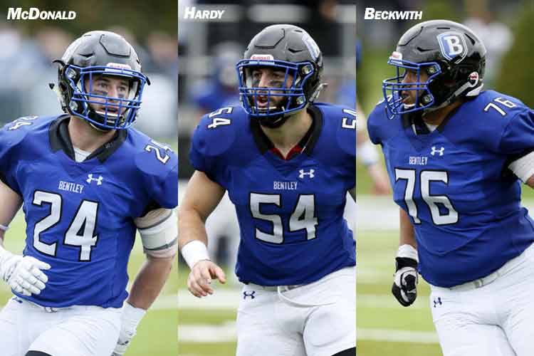 Hardy, McDonald & Beckwith Named to Hampshire Honor Society by National Football Foundation