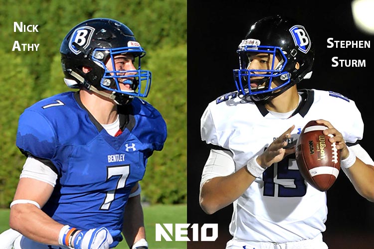 Athy, Sturm Gain Northeast-10 Weekly Honors for Efforts against New Haven