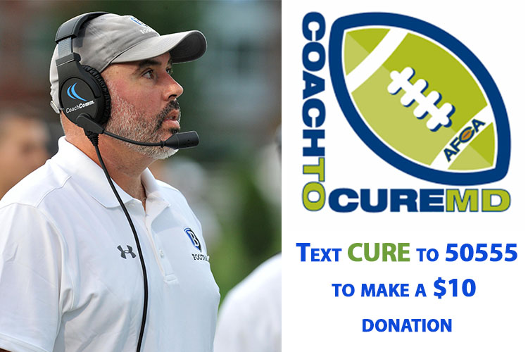 Kavanaugh and Staff to Support AFCA’s Coach to Cure MD Program