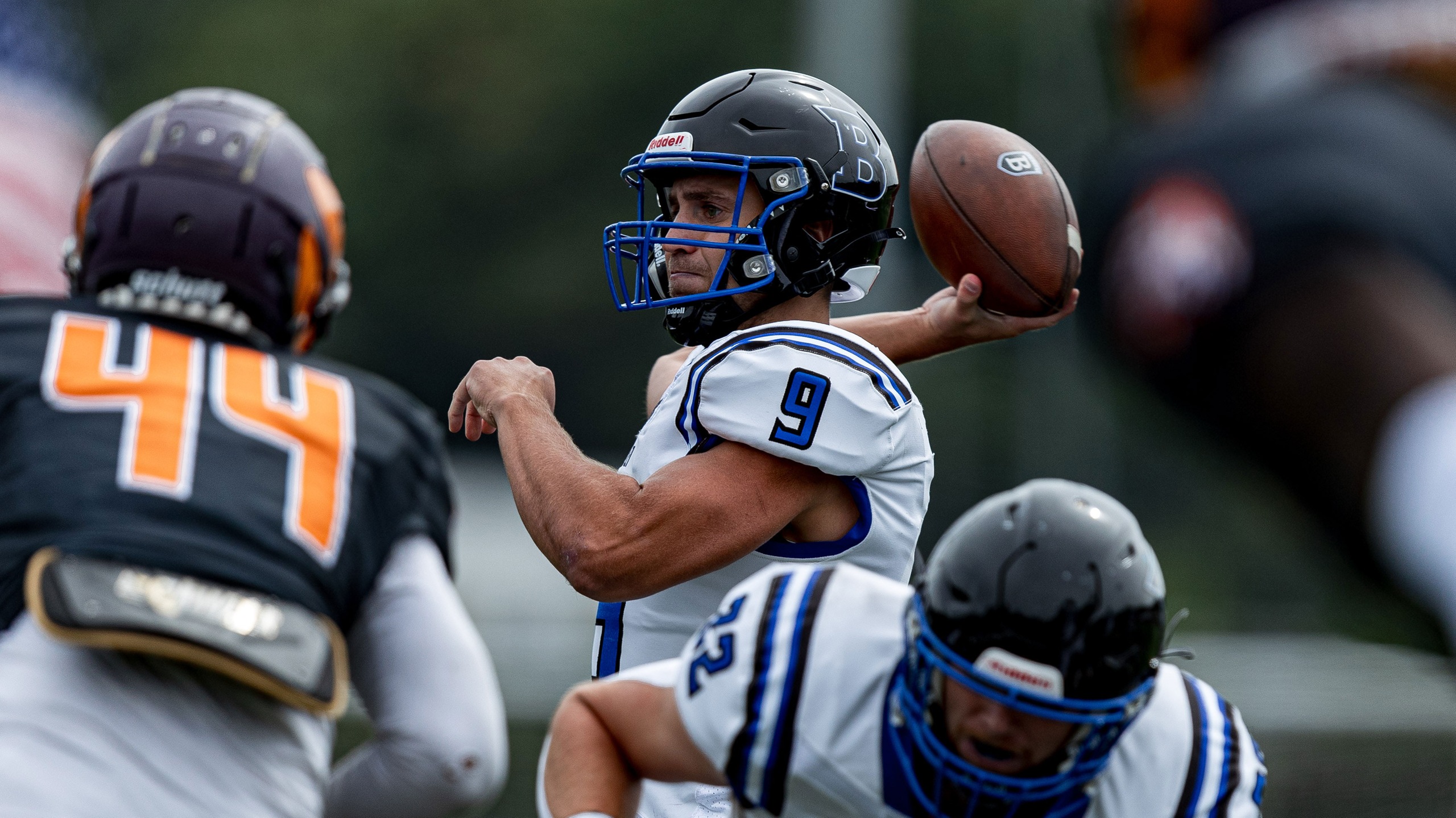 Waid totals five touchdowns in 62-12 win at AIC