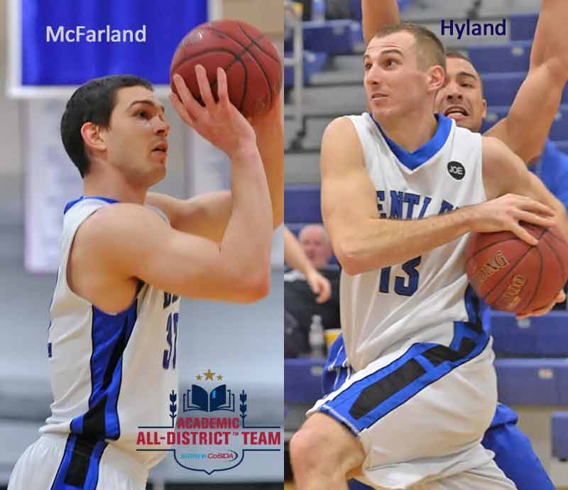 Hyland & McFarland Selected for CoSIDA Academic All-District Honors