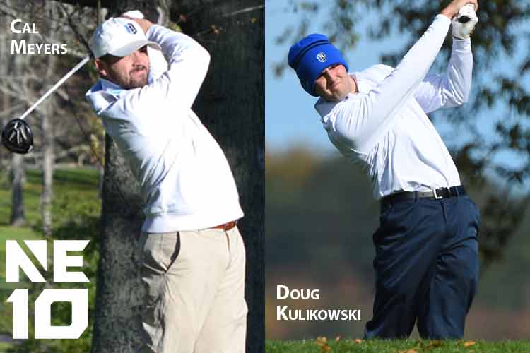 Meyers & Kulikowski Selected for All-Northeast-10 Golf Team