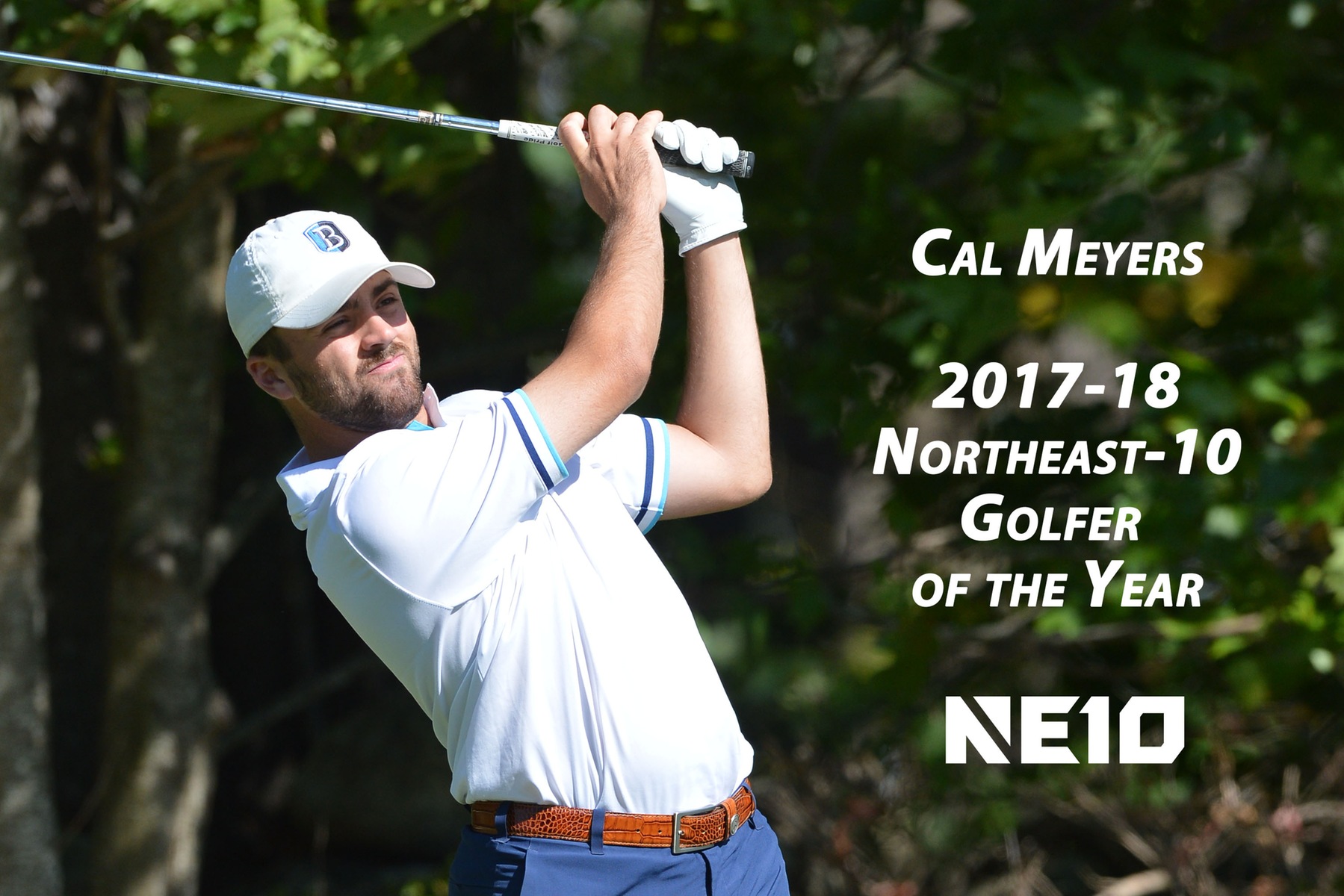 Meyers Selected as NE10 Men’s Golfer of the Year; Joined on All-Conference Team by Ethier & Simione