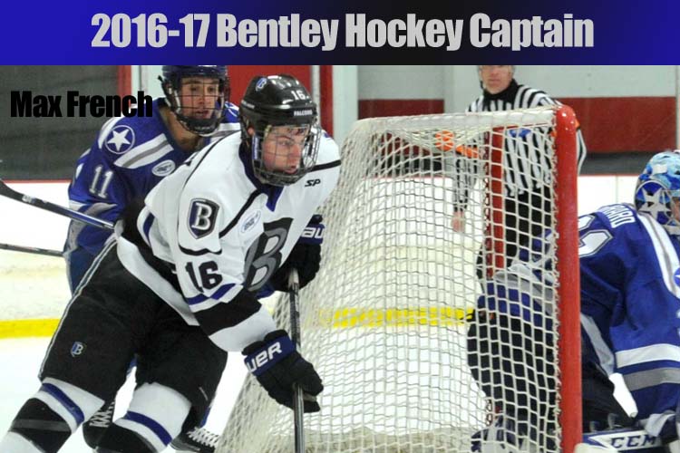 French Named Bentley Hockey Team Captain