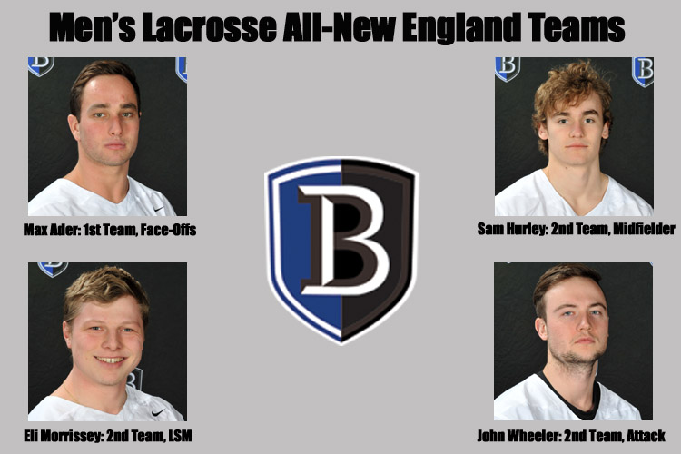 Four Bentley Players Land on All-New England Teams