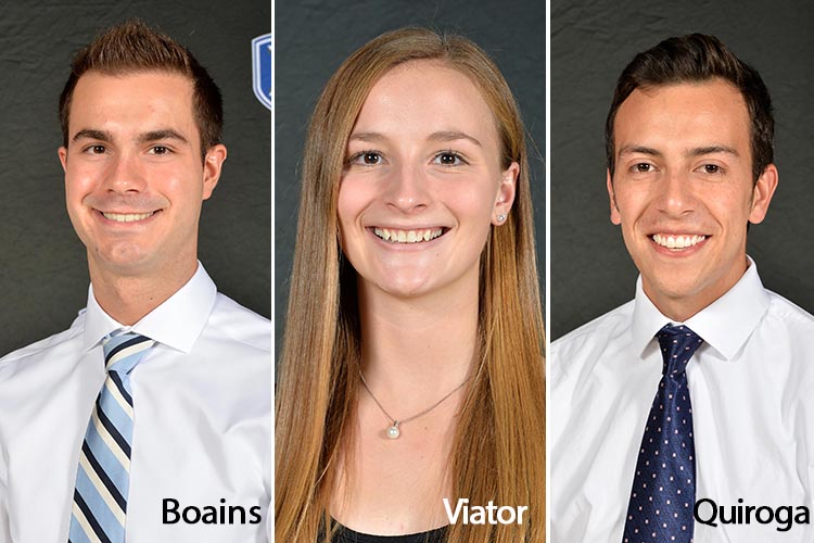 Boains, Quiroga Honored by Northeast-10 as Swimmer, Diver of the Week; Viator Recognized by CollegeSwimming.com