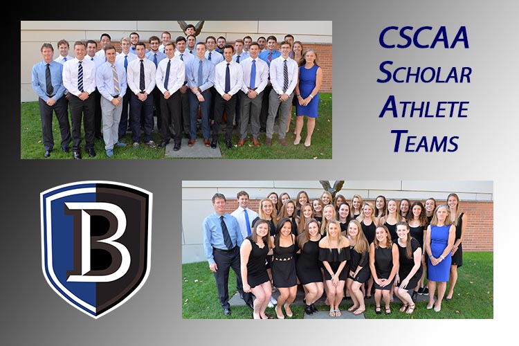 Bentley Swim Teams Recognized by CSCAA for Academic Success