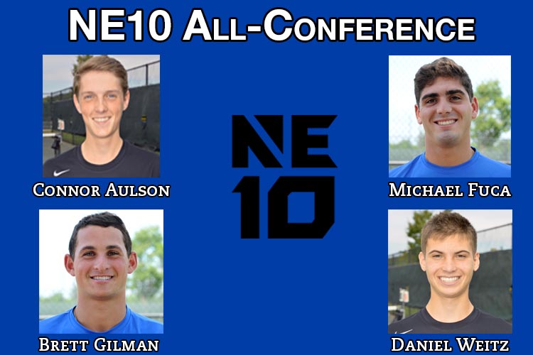 Fuca, Gilman, Aulson & Weitz Earn NE10 All-Conference Recognition