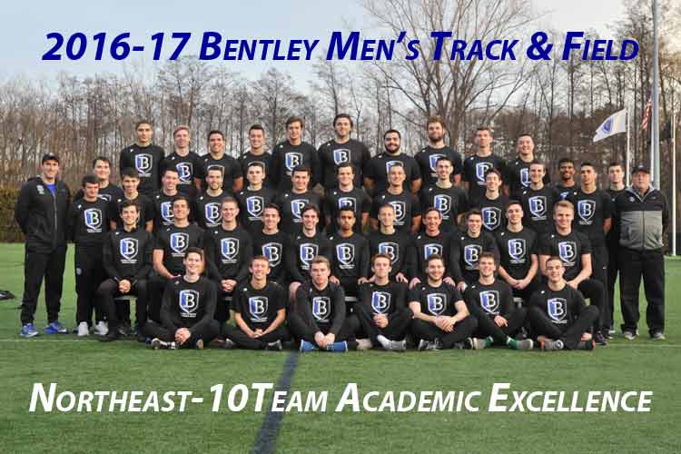 Bentley Men’s Indoor & Outdoor Track Extend Streak for Academic Excellence to 8 Years
