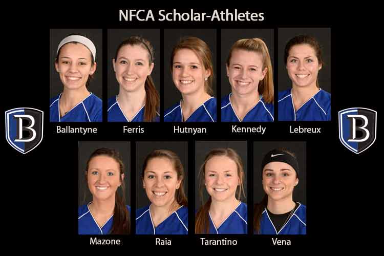 Nine Members of Bentley Softball Team Earn NFCA Scholar-Athlete Honors