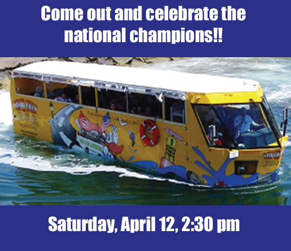 The Duck Boats are Coming Saturday!