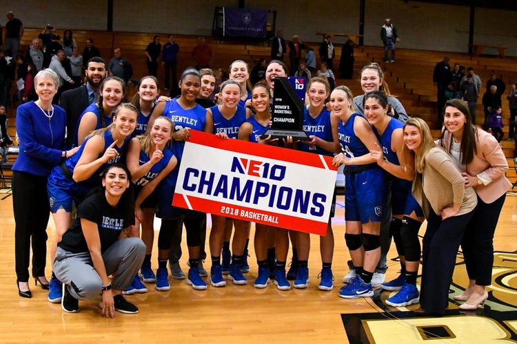 Bentley Rallies to Claim 20th Northeast-10 Championship!  Lewis Earns MVP Honors & Smith Shines in OT