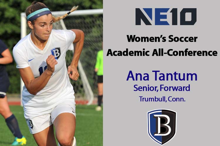 Tantum Named to Northeast-10 Women’s Soccer Academic All-Conference Team