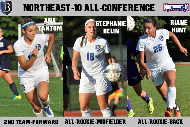 Tantum Named 2nd Team All-Conference; Helin & Hunt Voted All-Rookie