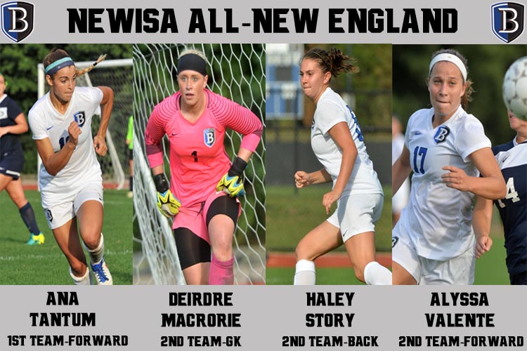 Bentley Lands Four on NEWISA All-New England Teams