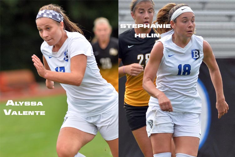 Valente & Helin Voted to All-New England Team