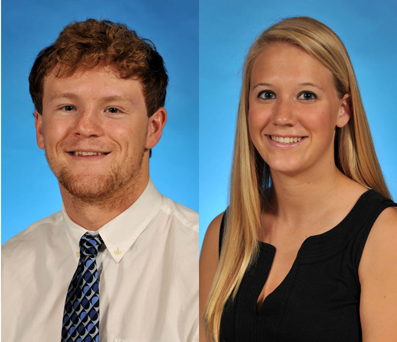 Bridge & Wilde Again Earn NE-10 Diver of the Week Honors; Falcons’ 400 Medley Relay Also Honored