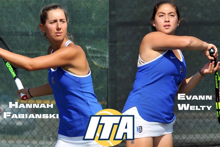 Women’s Tennis Named an ITA All-Academic Team; Fabianski and Welty named Scholar-Athletes