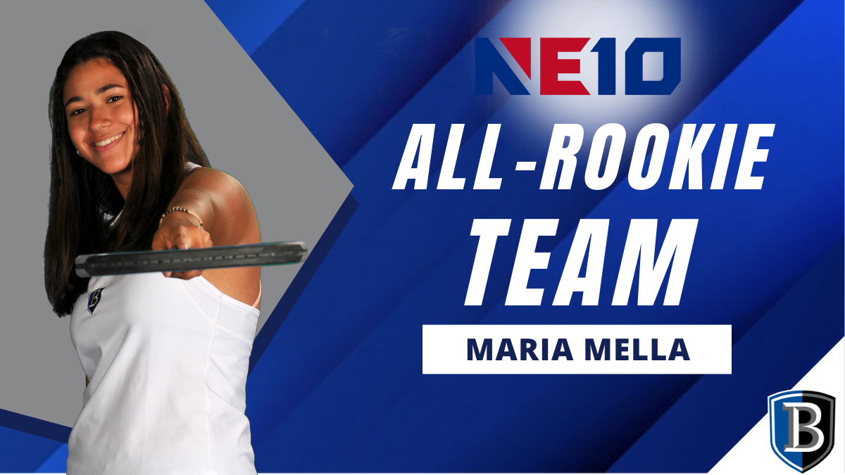 Mella Named to Northeast-10 All-Rookie Team