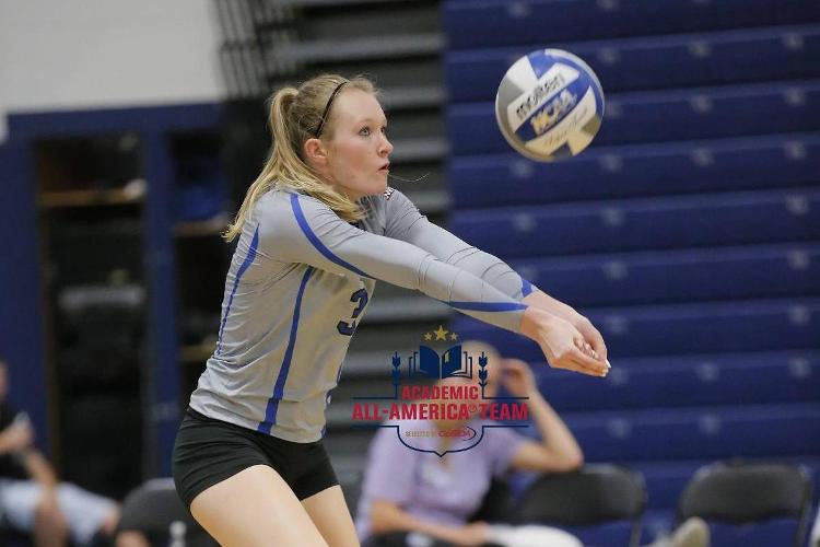 Buscher Becomes 1st CoSIDA Academic All-America in Bentley Volleyball History