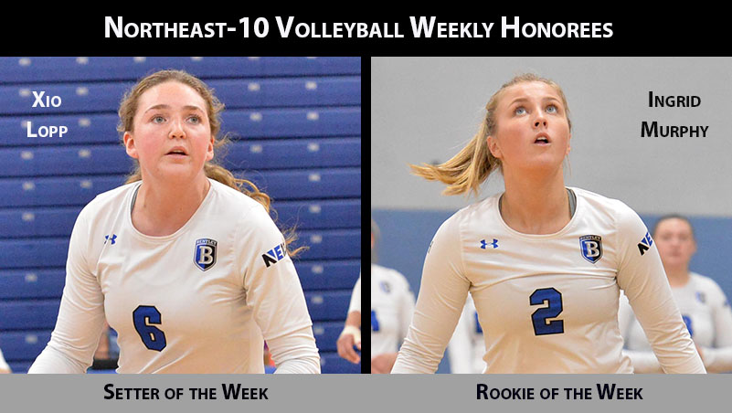 Lopp & Murphy Receive Weekly Honors from Northeast-10