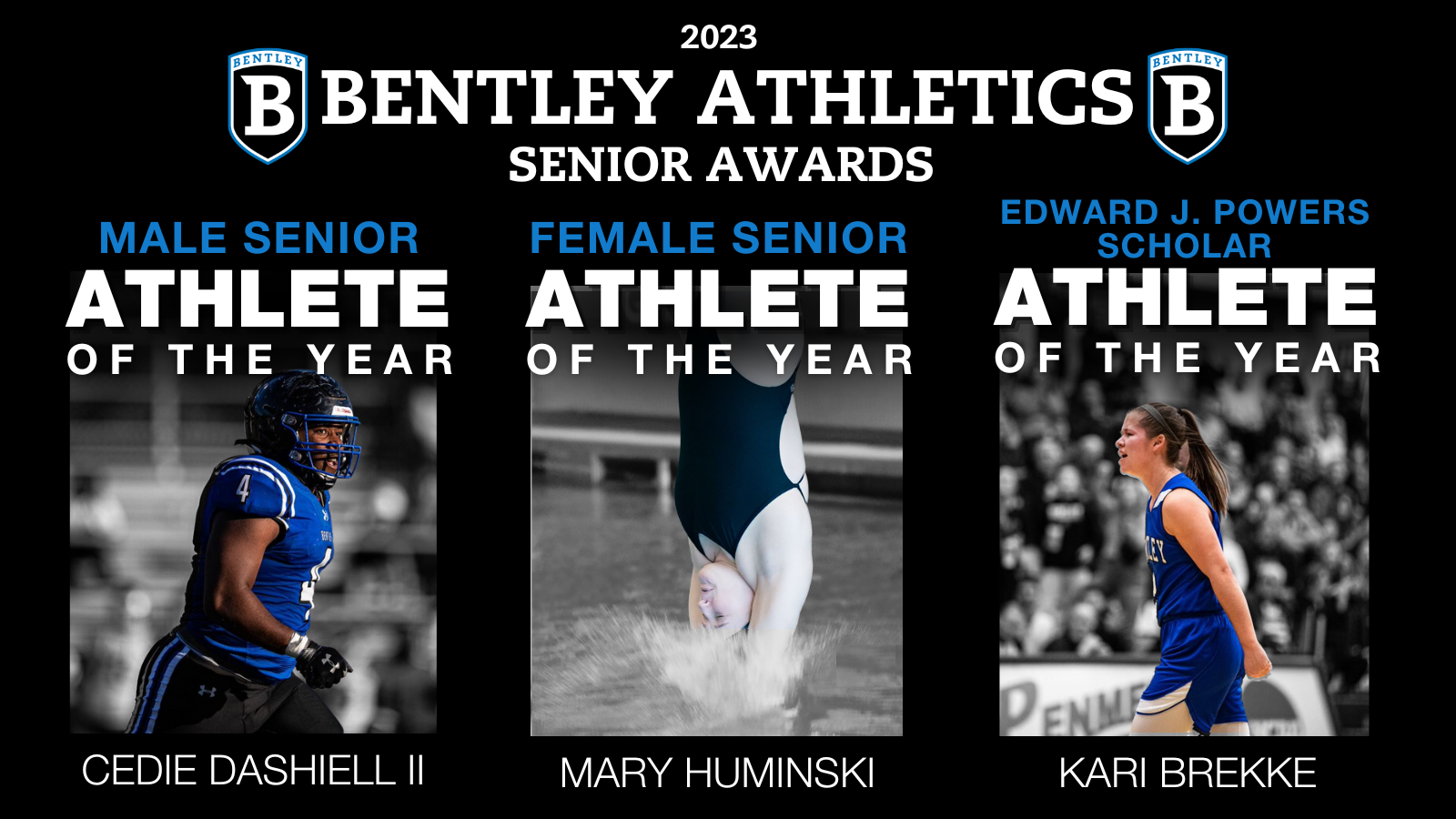 Bentley's 2023 senior award recipients