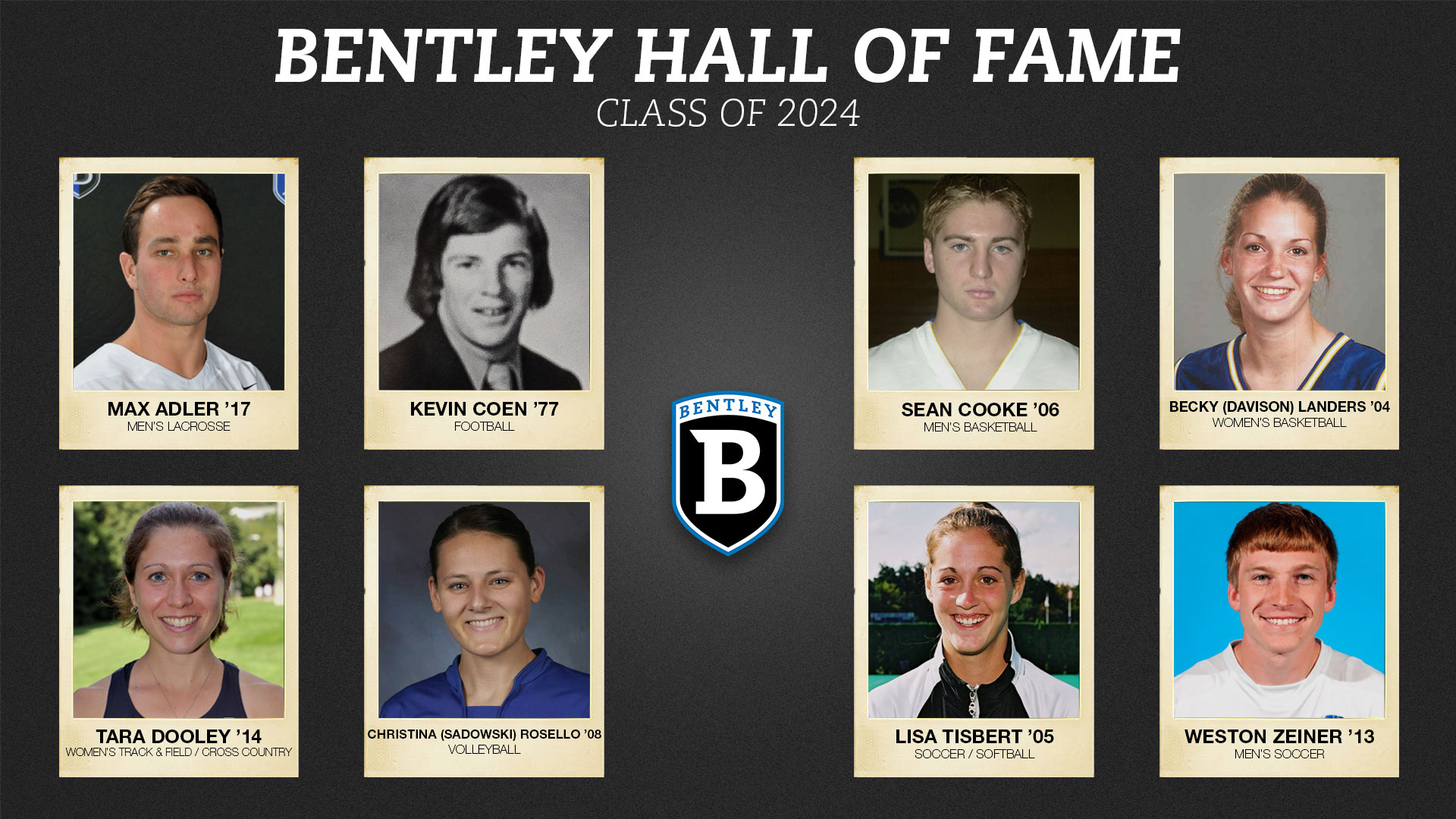 The 2024 Bentley Athletic Hall of Fame class 