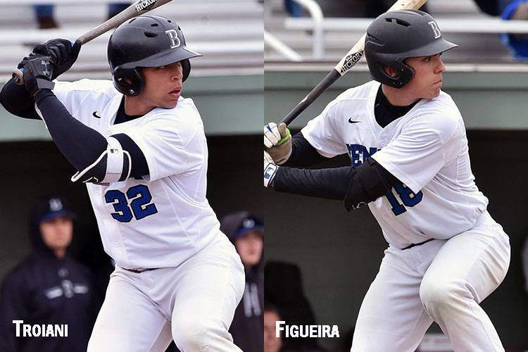 Troiani, Figueira Voted to Academic All-Northeast-10 Baseball Team