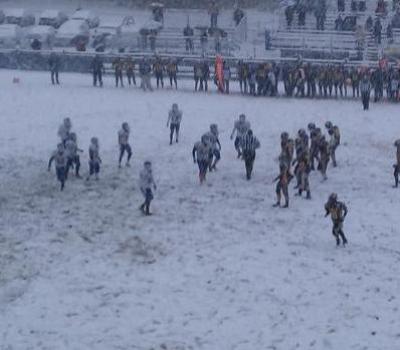 Johnson Throws for 3 TDs as Bentley Blanks Pace in the Snow, 28-0
