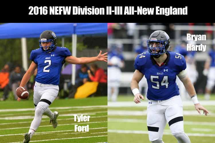 Hardy & Ford Named to NEFW Division II-III All-New England Team