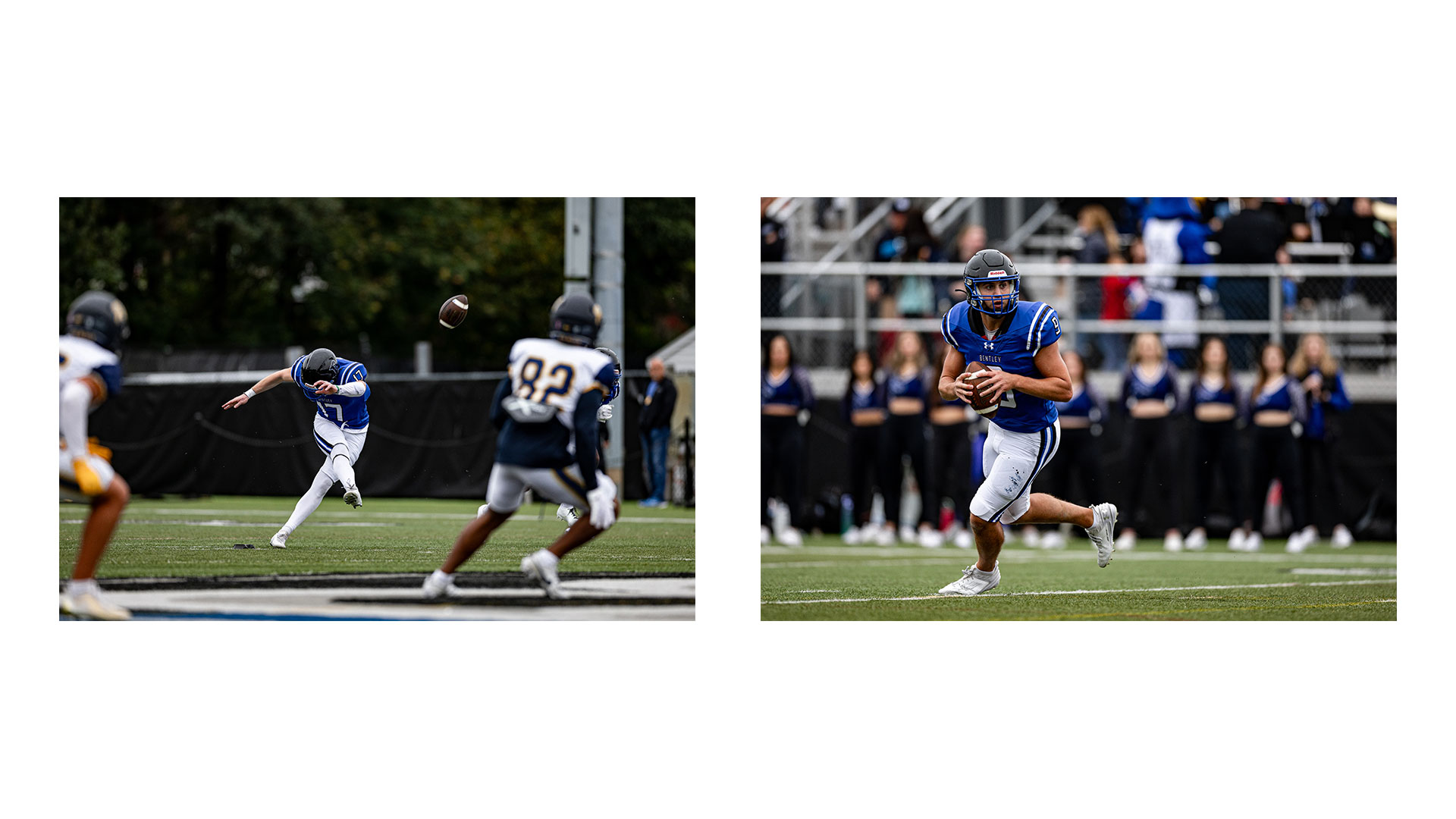 Campbell, Waid claim NE10 honors following win over AIC