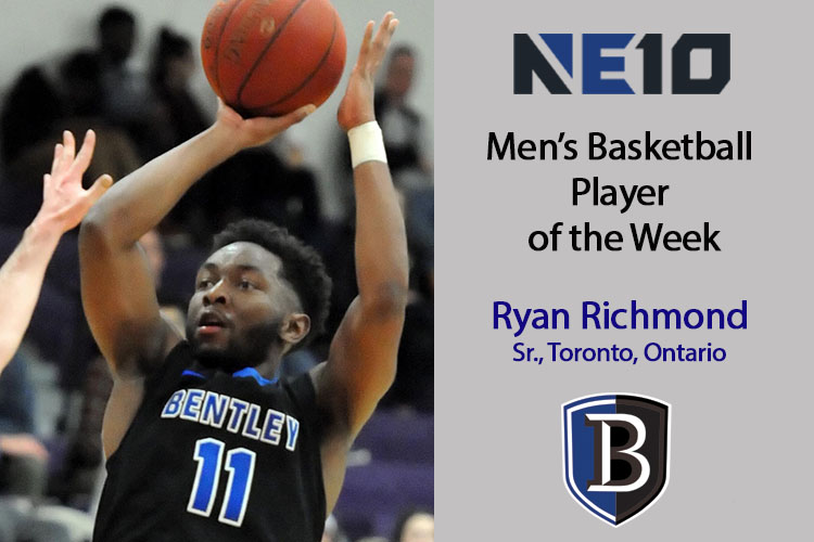 Richmond Named Northeast-10 Player of the Week