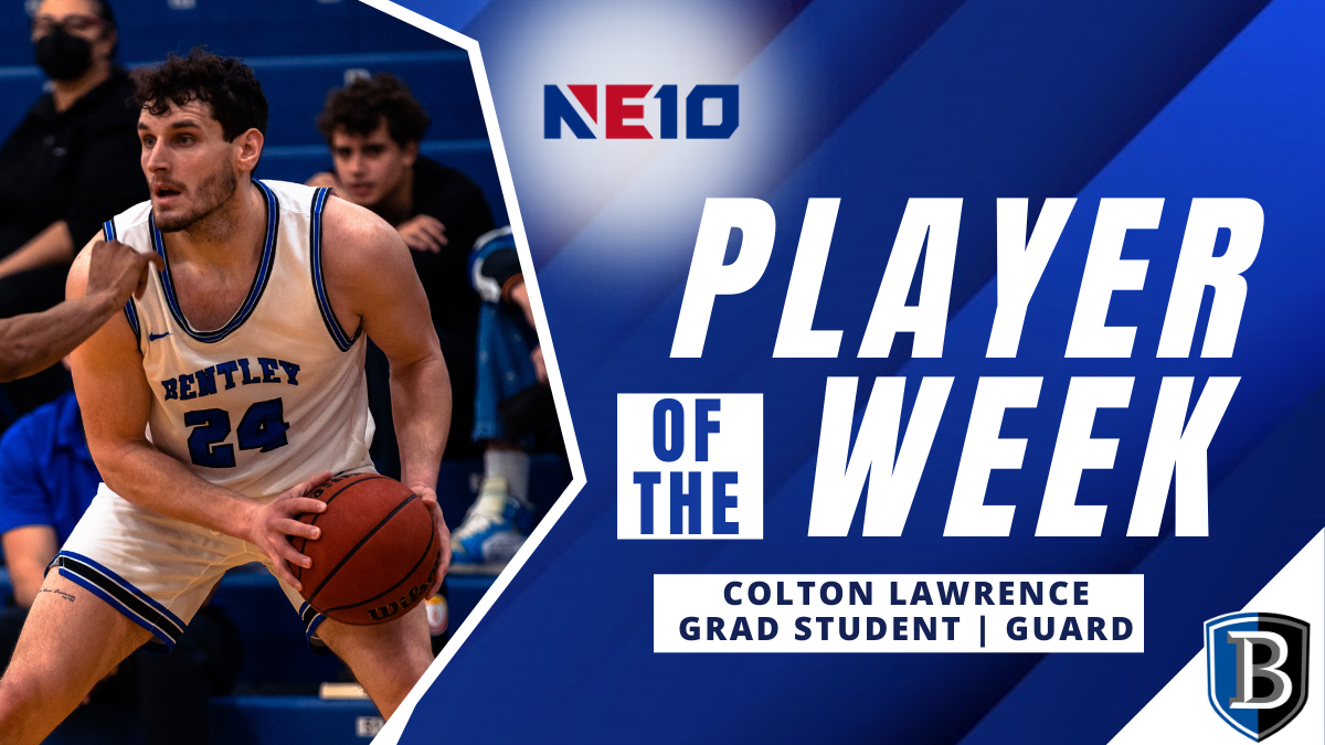 Colton Lawrence Player of the Week graphic