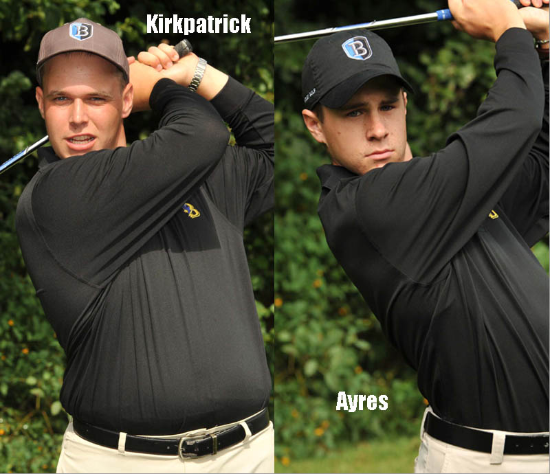 Kirkpatrick & Ayres Selected for Academic All-Northeast-10 Honors in Golf