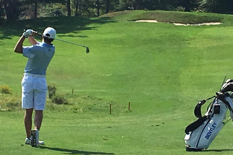 Tommy Either shot a one-under 68 in his collegiate debut