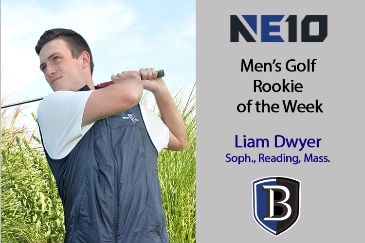 Dwyer Receives NE10 Golf Rookie of the Week Honors