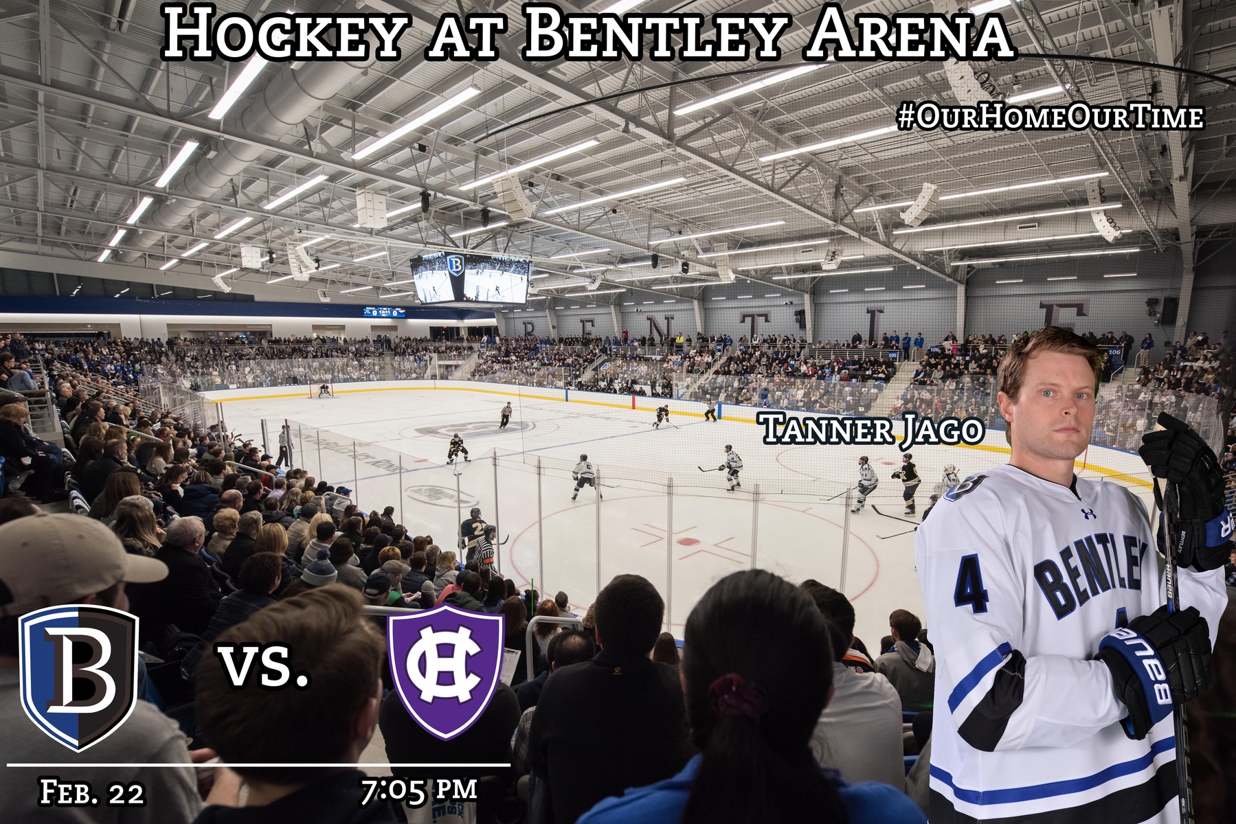 Bentley Hosts Holy Cross on Friday, Saturday’s Game in Worcester on NESN Plus