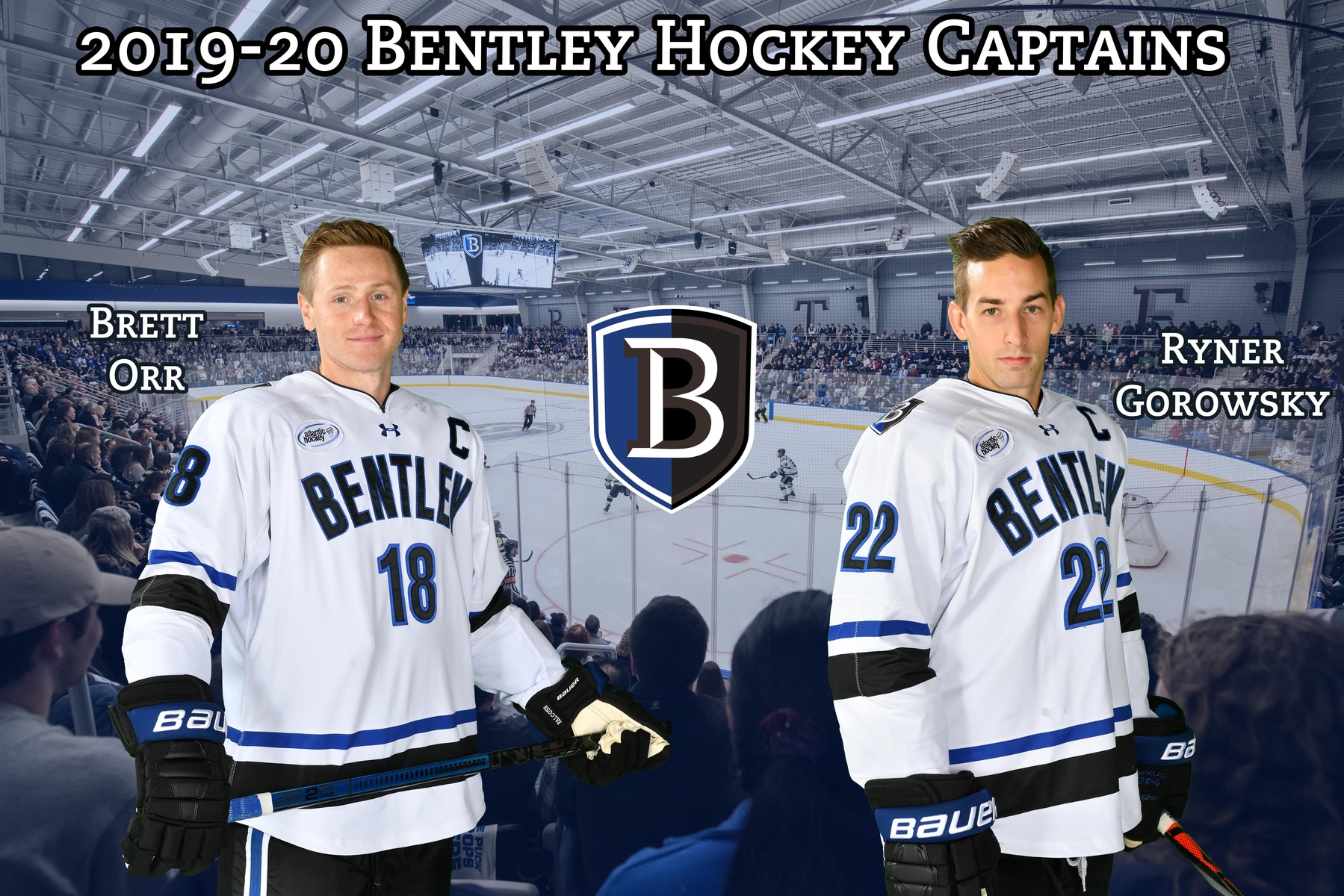Gorowsky and Orr Named Bentley Hockey Captains