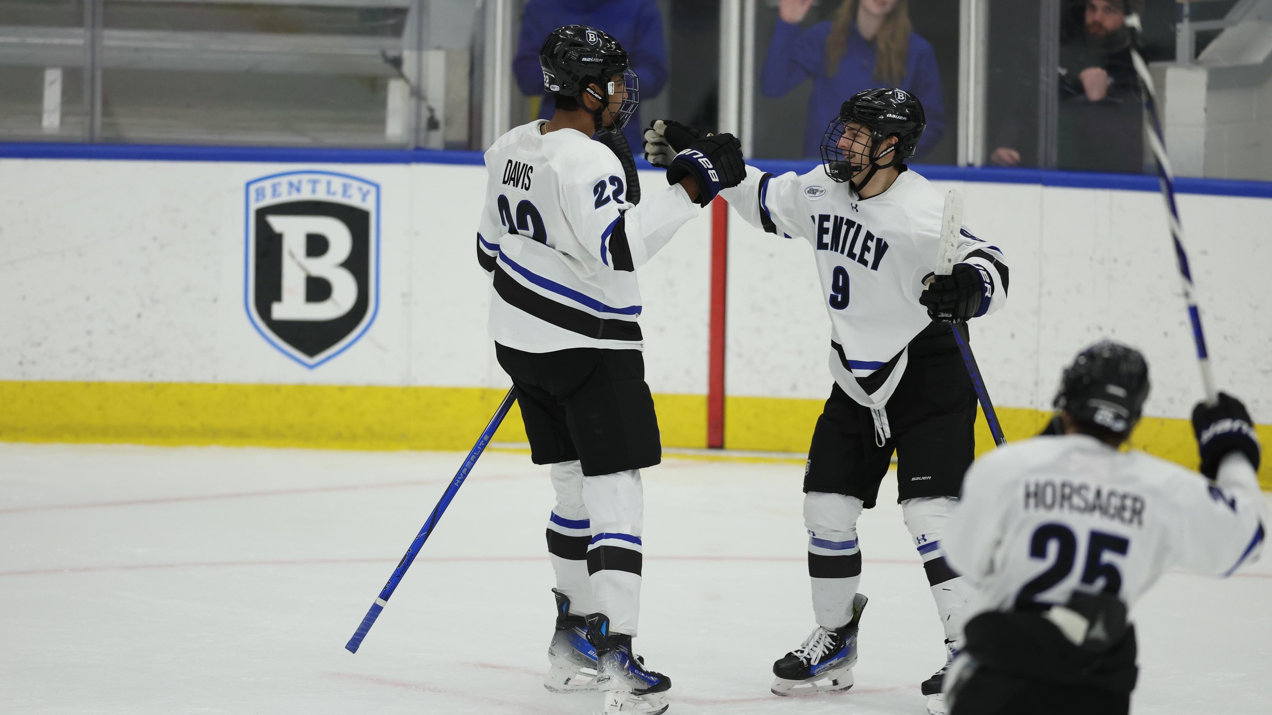 Two Goals by Davis and Hasley’s Shutout Help Give Bentley 4-0 Win Over Mercyhurst