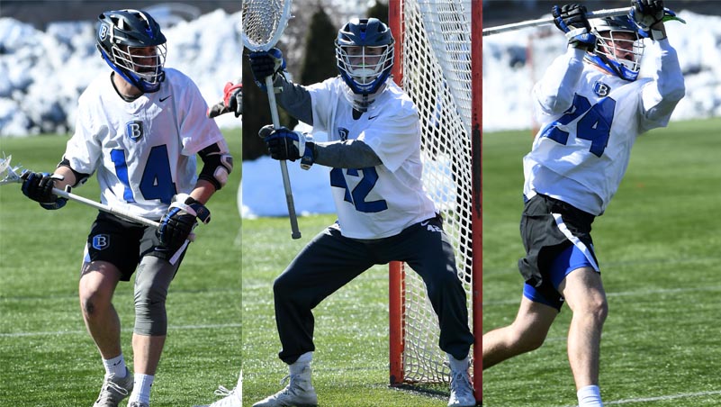 Brooks, Haggan and Fricke to be Captains of 2020 Bentley Men’s Lacrosse Team