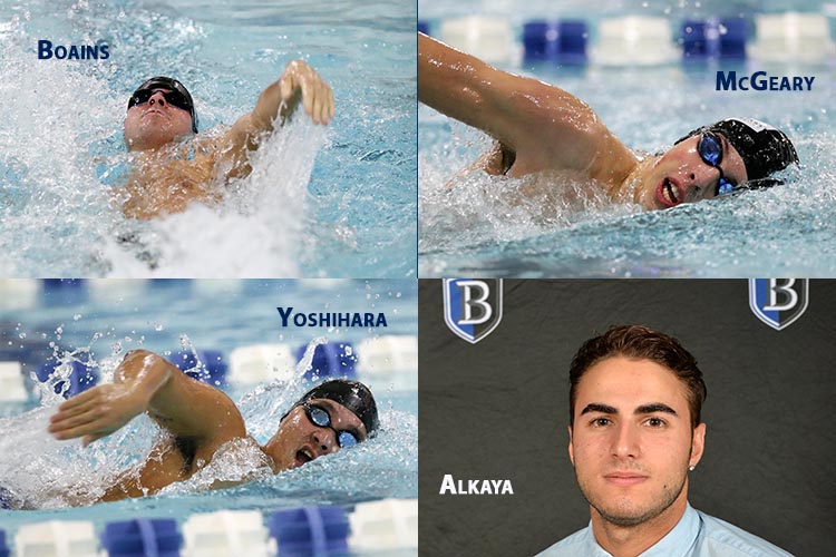 Logozzo & Men’s Relay Team Recognized by Northeast-10